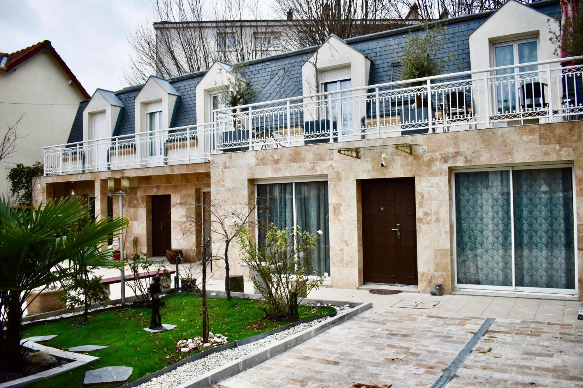 Villa Foch - Maison Familiale A 20 Min De Paris, Disney Et La Vallee Village Avec Balcon Et Jardin Privatif Saint-Maur-des-Fossés Exterior foto
